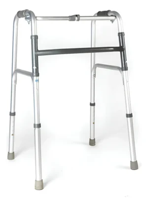 Andador Fijo de Aluminio, Plegable y Regulable