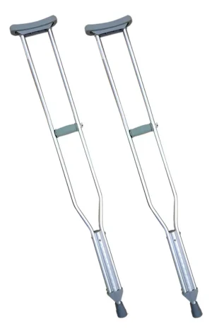 Muletas Axilares de Aluminio Regulables - Talla Adulto