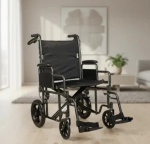 Silla de Ruedas de Traslado Reforzada 56 cm