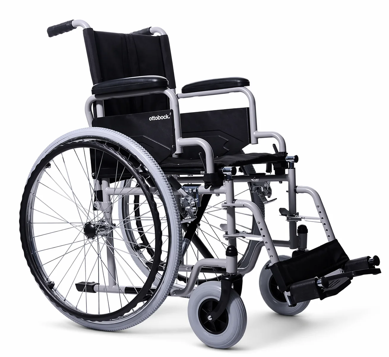 Silla de Ruedas S1 de Acero